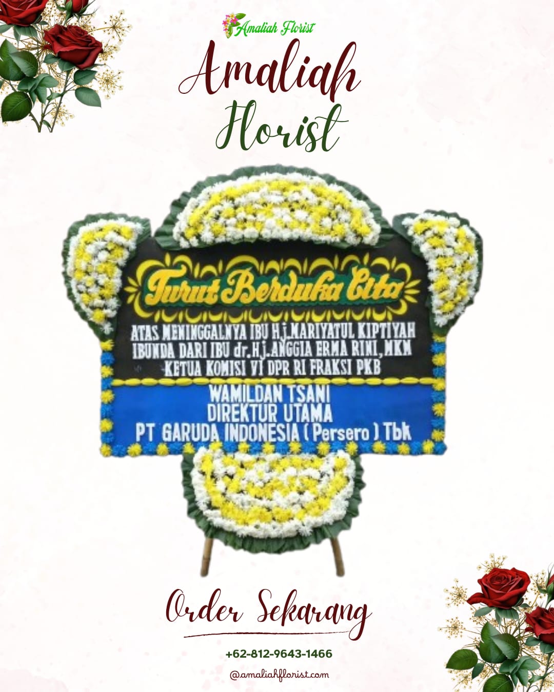 Papan Bunga Duka Kuripan